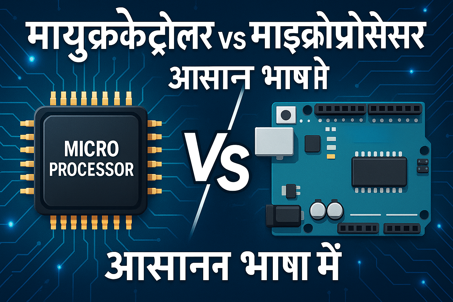 Microcontroller और Microprocessor क्या हैं? Thumbnail